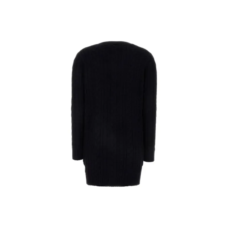 MaxMara V Neck Long Sleeved Cardigan-1