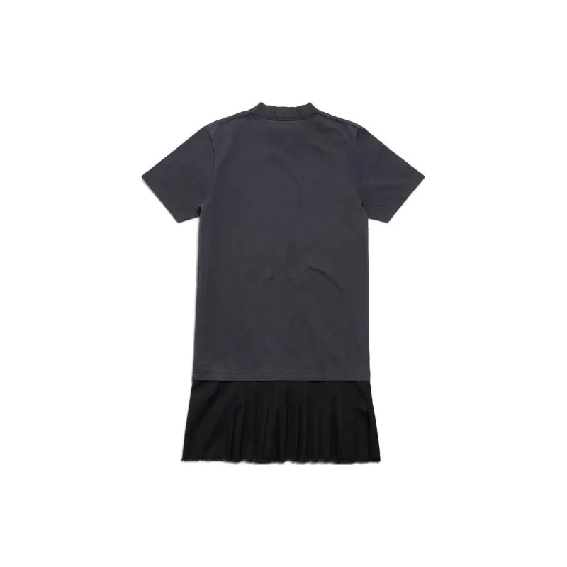Balenciaga Layered Destroyed T Shirt Dress-1