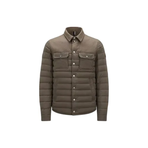 Moncler Jacket Men Light Brown