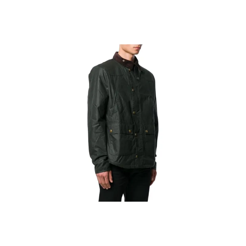 BARBOUR Reelin Wax coated Jacket-6