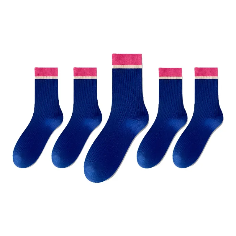 ROBINHOOD Mid Calf Socks Women's 5 Pack-6
