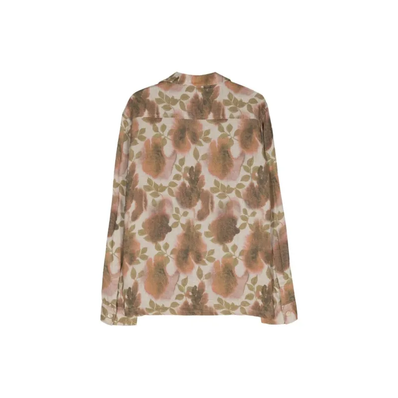 OUR LEGACY Heusen Minuo Flower print Shirt-1
