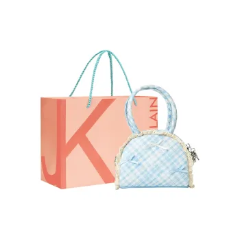 JANE KLAIN Denim Crossbody Bag Mini Women's Light Blue