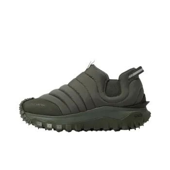 Moncler Trailgrip Après Low Top Casual Shoes Men's Green