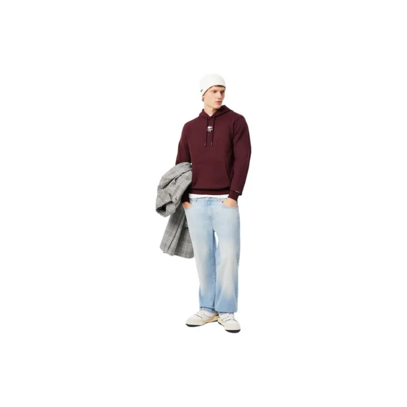 LACOSTE Logo print Hoodie-4