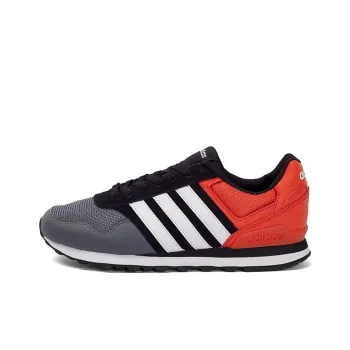 Adidas Neo 10K Anti-Slip Wear-Resistant Low-Top Casual Shoes Men's Black White