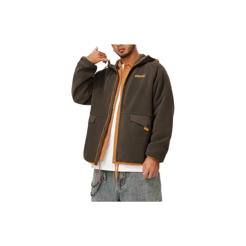 LiNing BadFive Jackets Coats Men's Slate Brown-3
