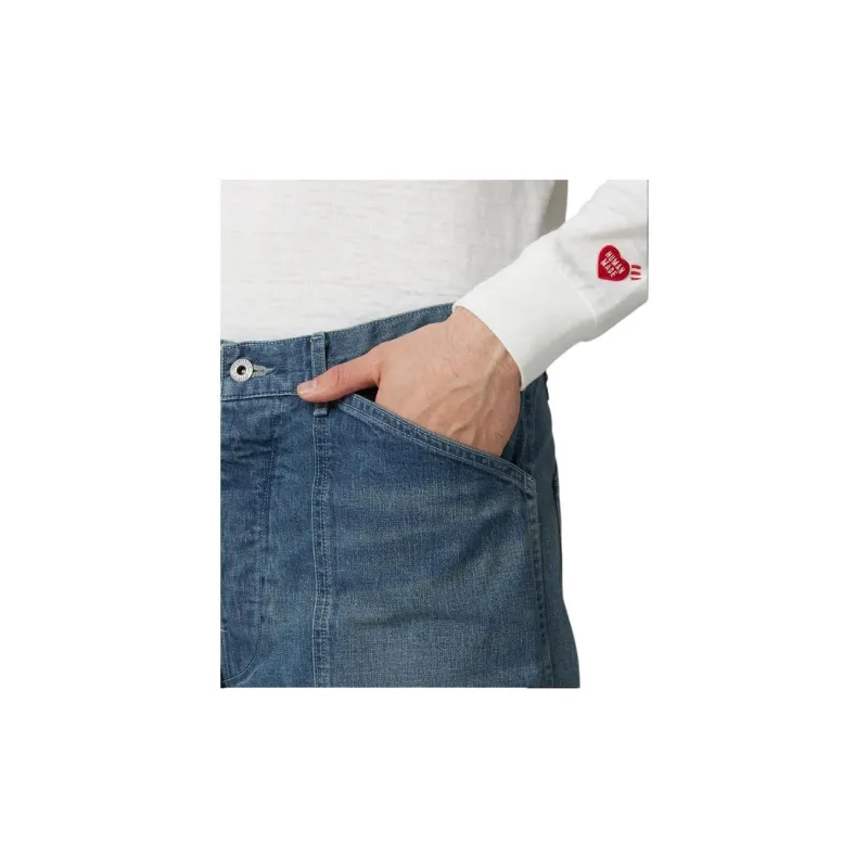 HUMAN MADE Loose Regular-leg Jeans-4