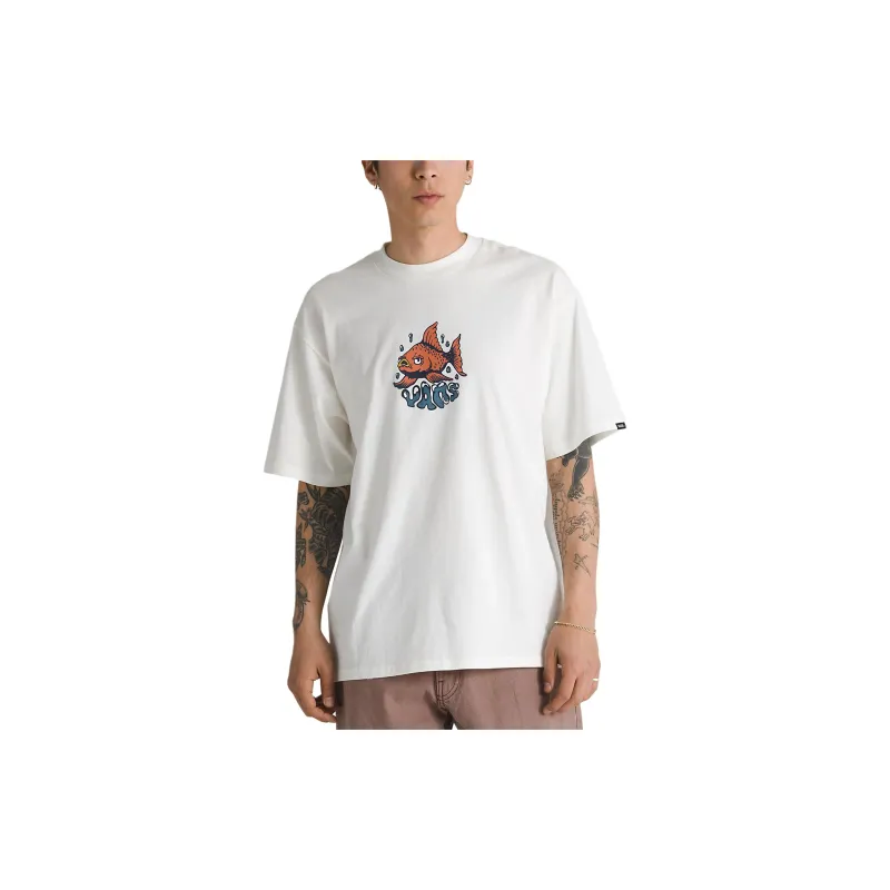 Vans SKATE CLASSICS FW24 Goldfish T-Shirt Unisex White-2