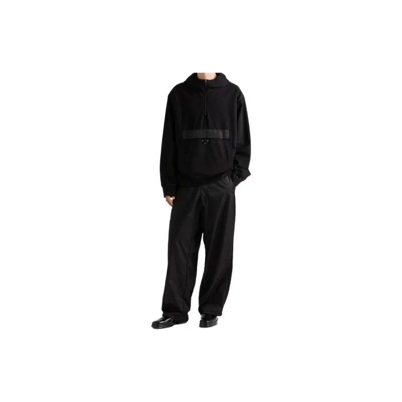 PRADA SS24 Sweatshirt Men's Black-1