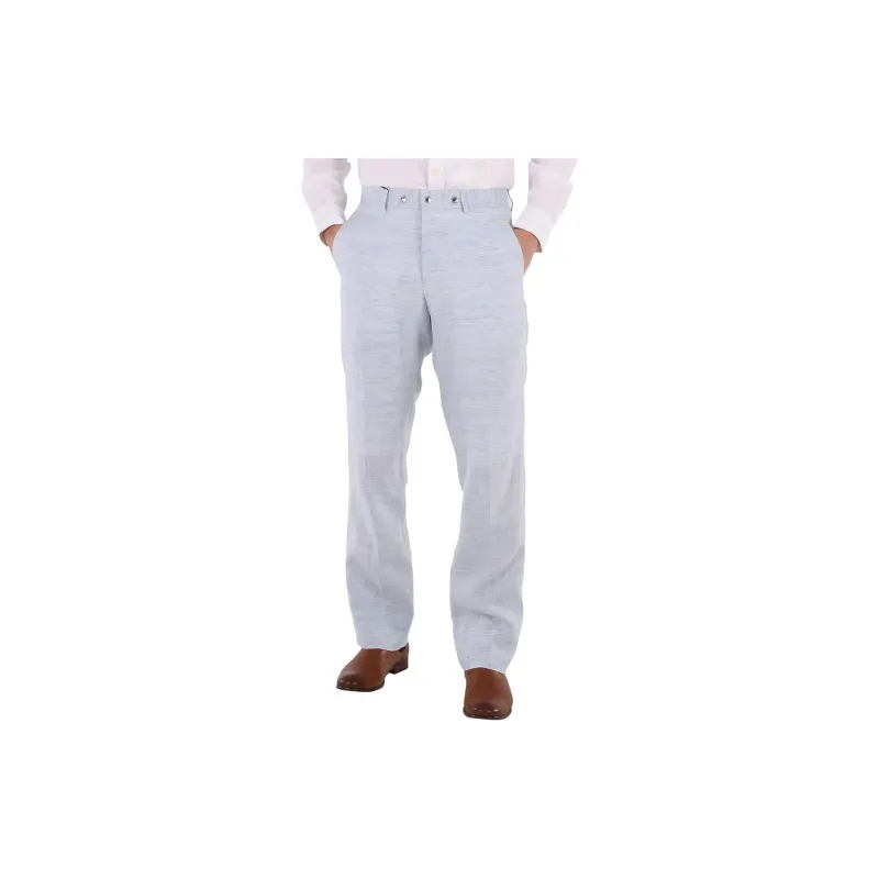 Burberry Suit Trouser Men's Light Blue-3