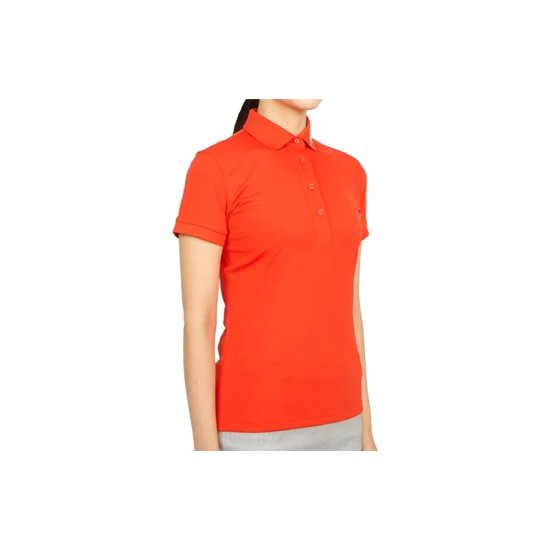 J.Lindeberg Polo Shirt Women's Orange Red-3