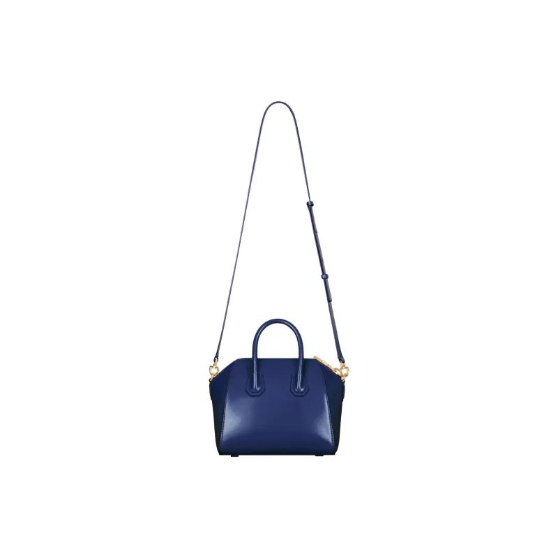 Givenchy Box Calfskin Shoulder Bag, Crossbody Bag, Handbag Mini Women's Gasoline Blue-2