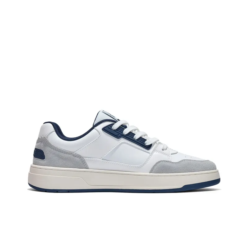Kappa Back to Back Anti Slip Wear Resistant Low Top Skateboard Shoes Unisex Blue White-1
