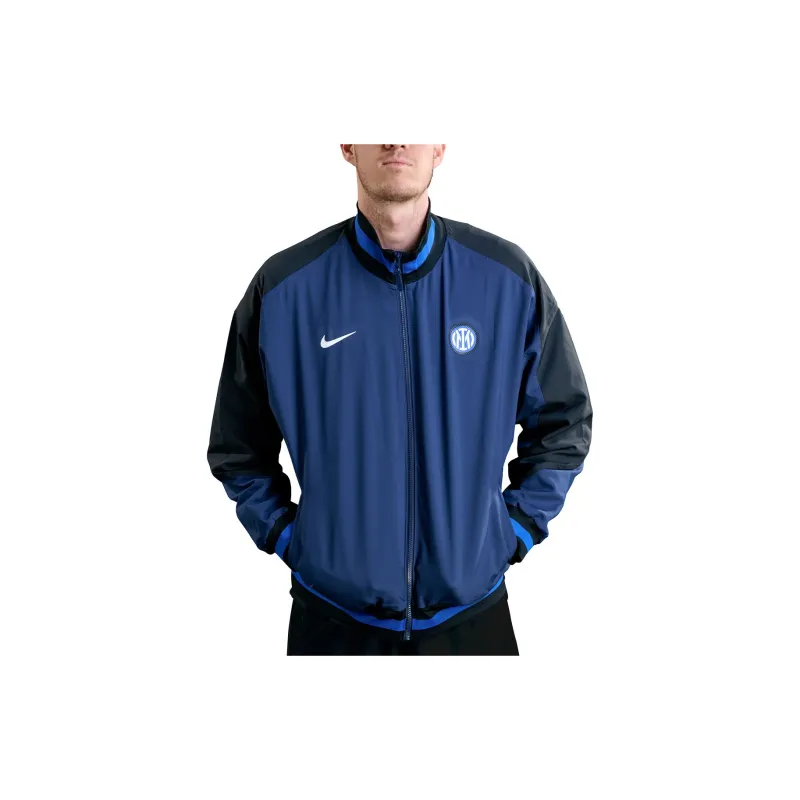 F.C. Internazionale Milano x Nike Dri FitSwoosh MATCH ANTHEM Jackets & Coats Men's Marine Blue-2