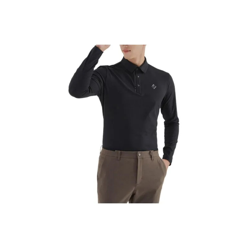 RENOMA Polo Shirts Men Black-5