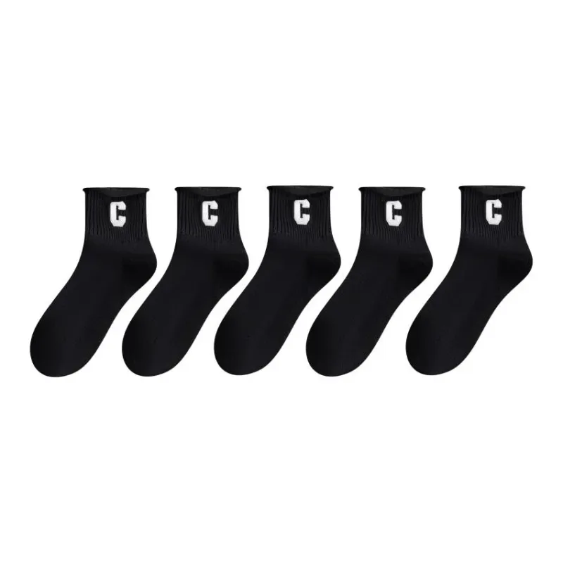 ROBINHOOD Mid Calf Socks Women's 5 Pack-12
