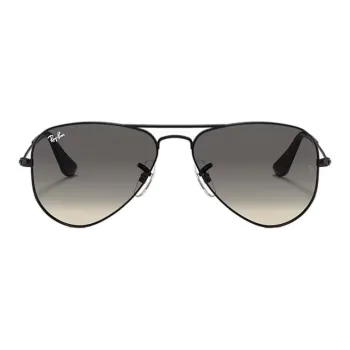 RayBan Metal Aviator Sunglasses Kids' Black