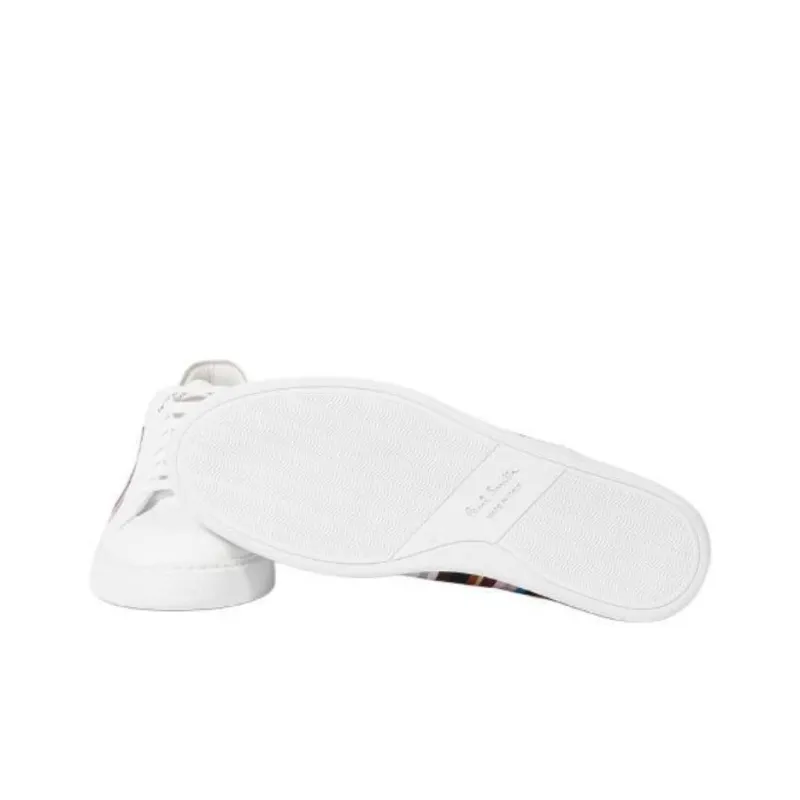 Paul Smith Basso Low-Top Skateboard Shoes Men's White-5