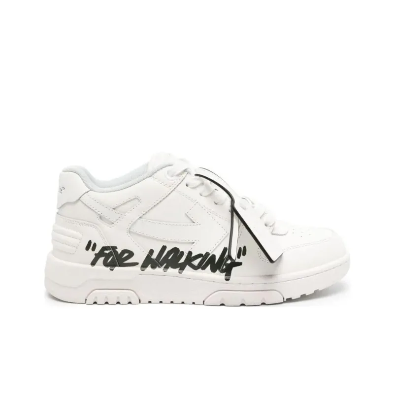 OFF WHITE Out Of Office Low For Walking White Black-1