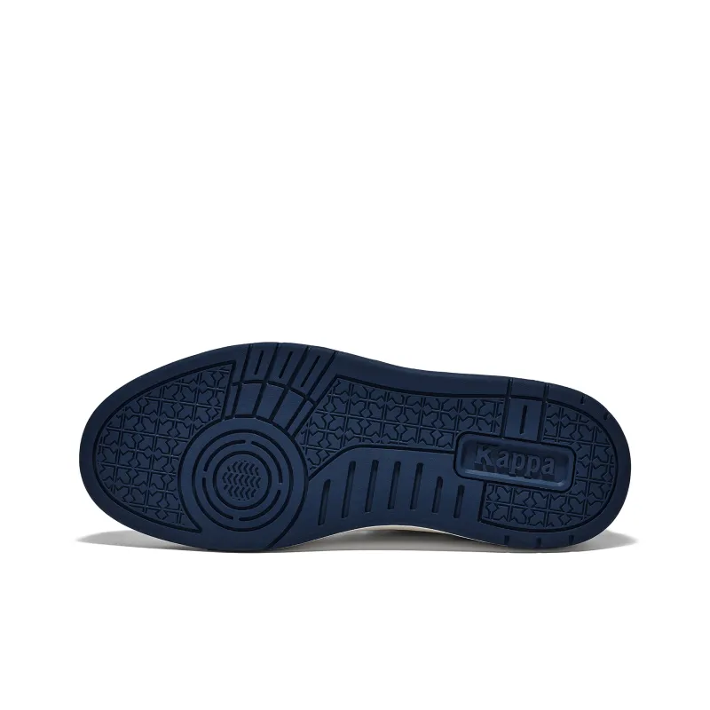 Kappa Back to Back Anti Slip Wear Resistant Low Top Skateboard Shoes Unisex Blue White-5