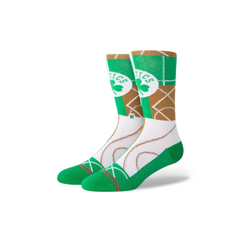 NBA Boston Celtics Team Basketball Socks Unisex 1 Pack Green-1