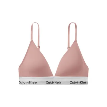 CALVIN KLEIN Modern Gravity Band Bra Women's Fairy Pink