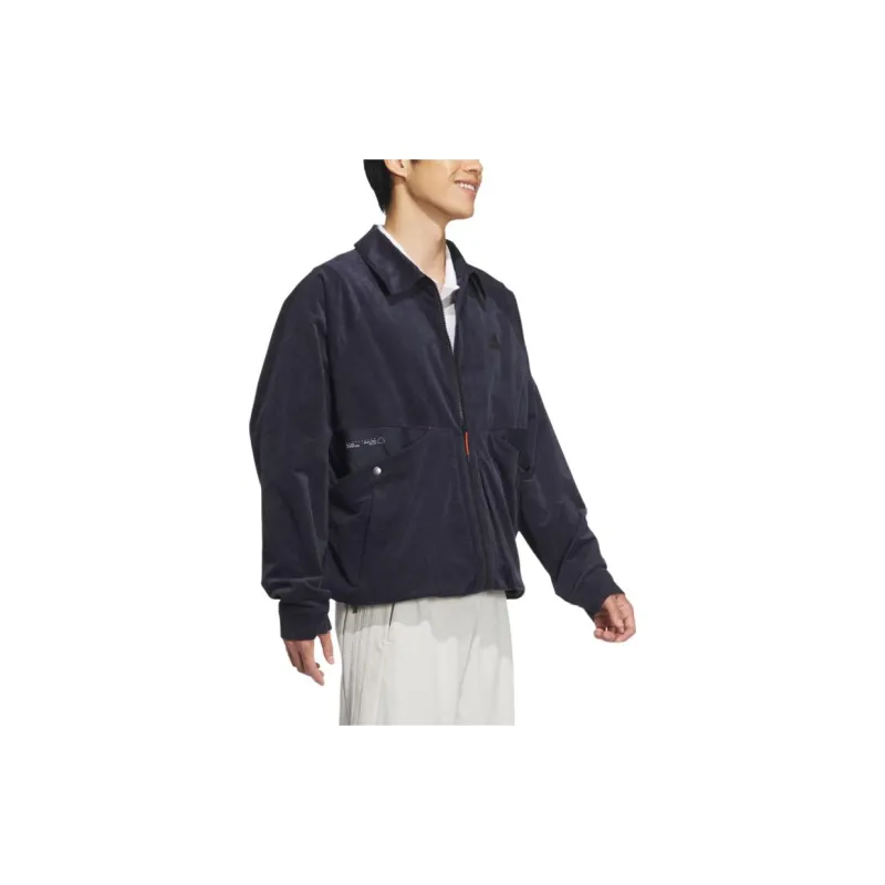 Adidas TECH TEXTURED FW24 Jackets Coats Men's Legend Ink-2