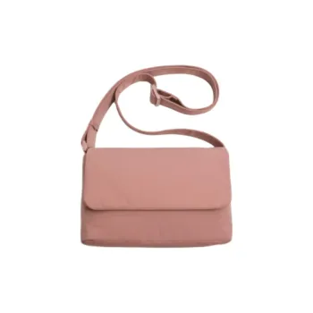 ZARA Polyamide Shoulder Bag Crossbody Bag Men's Pink