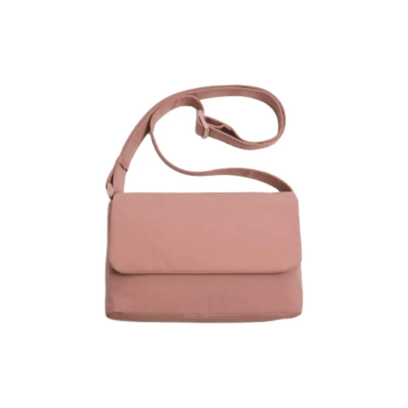 ZARA Polyamide Shoulder Bag Crossbody Bag Men's Pink-0