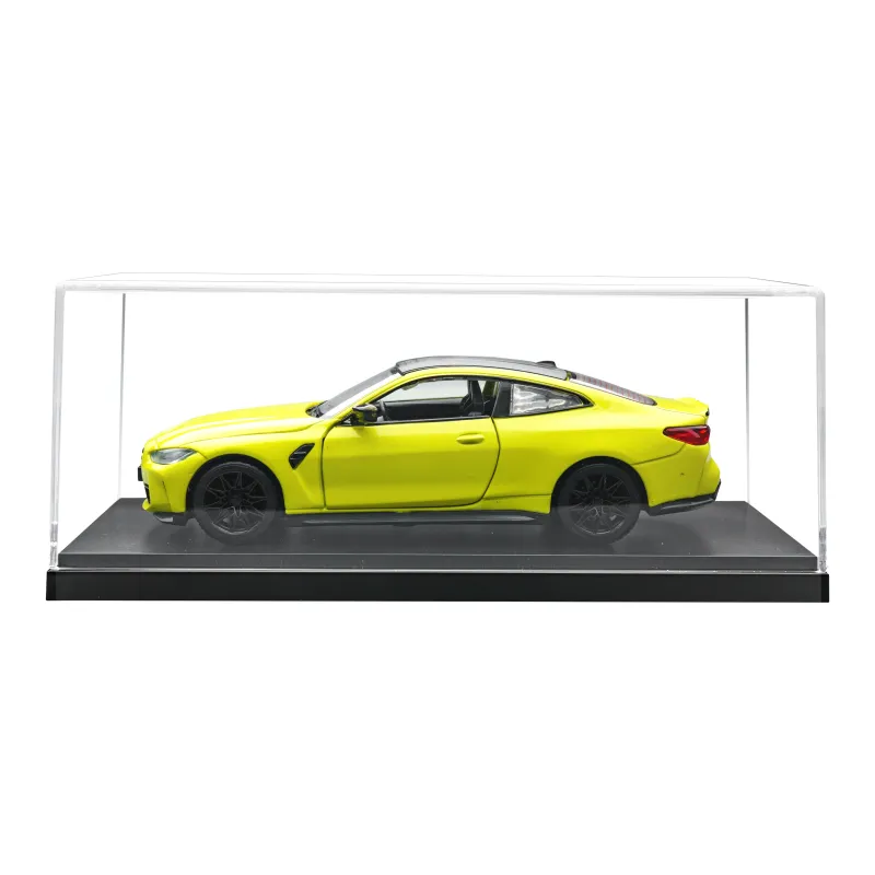 CHIYU Model Black Base Transparent Cover, Storage Display Case, Compatibility With Multiple Scales Model Accessories-9