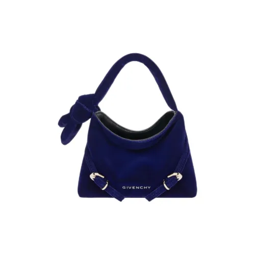 Givenchy Rayon With Cupro Handbag Women's Marine Blue