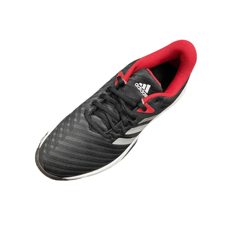 Adidas Barricade Anti-Slip Wear-Resistant Low-Top Casual Shoes Men's Black Gray Color-1