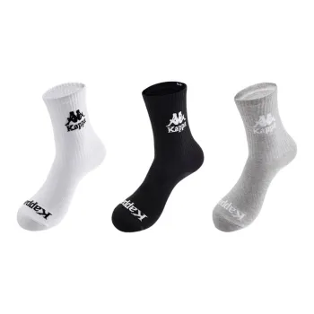 Kappa Knee High Socks Unisex 3 Pack