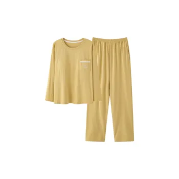 Mulong Family Pajama Set Women's Gold