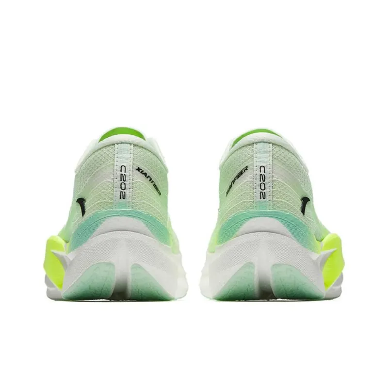 Anta C202 6.0 Anti-Slip Wear-Resistant Low-Top Carbon Plate Marathon Running Shoes Women's Green-3