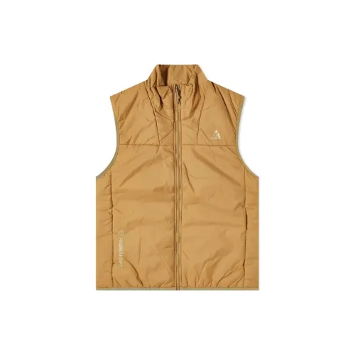 Nike Clothing Vests Men Gold