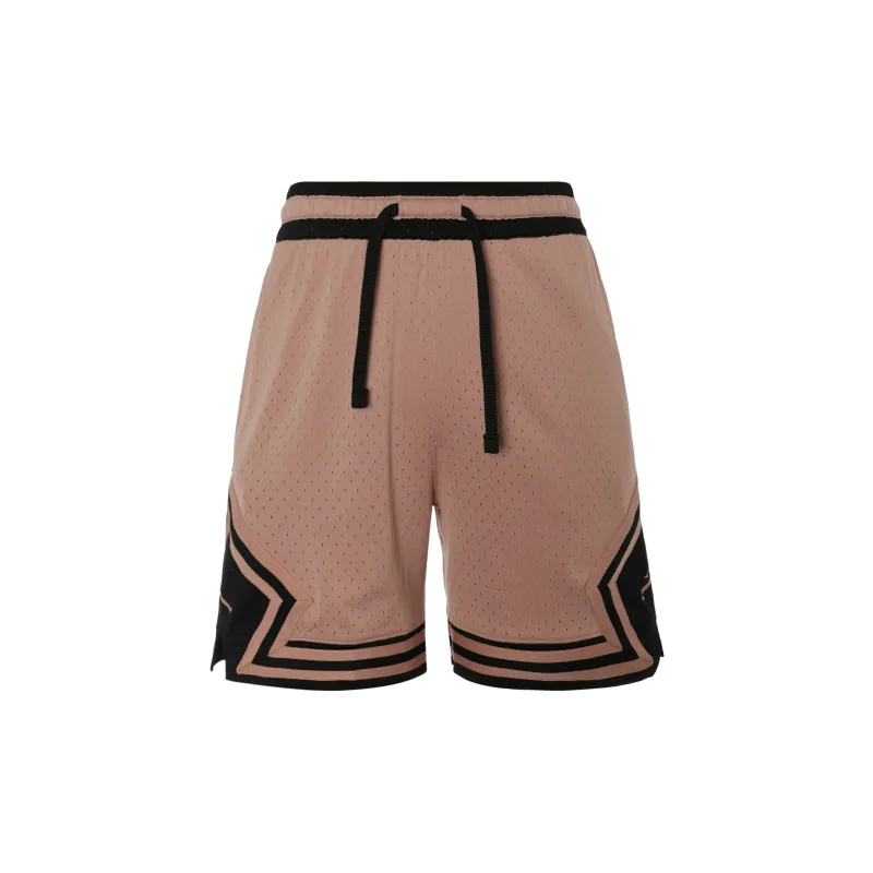 Jordan Casual Shorts Men Rose Vintage Gray-1