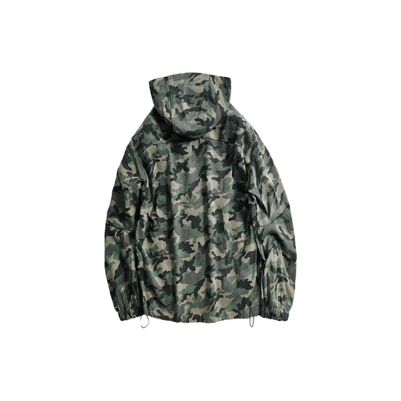 APAY Jackets Coats Unisex Green Camouflage-1