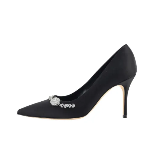 MANOLO BLAHNIK High Heels Women's Black