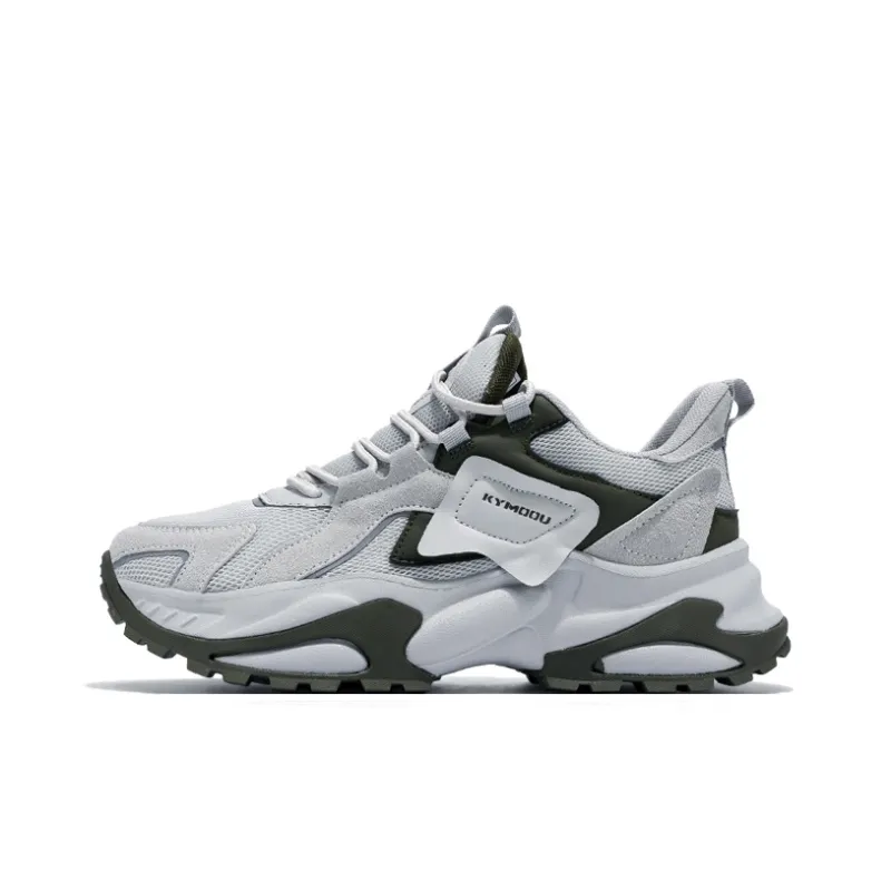 KYMOOU Anti-Slip And Wear-Resistant Height Increasing Low-Top Chunky Sneakers Unisex-4
