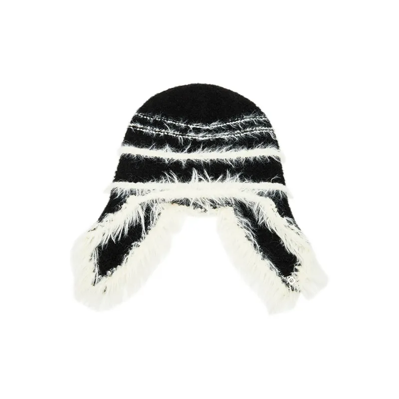 MUYKUY Cotton Acrylic Blend Beanies Women's-11
