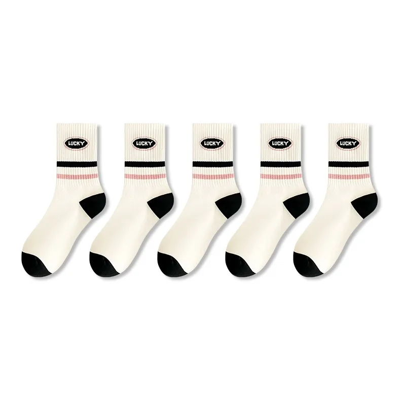 ROBINHOOD Mid Calf Socks Women's 5 Pack-8
