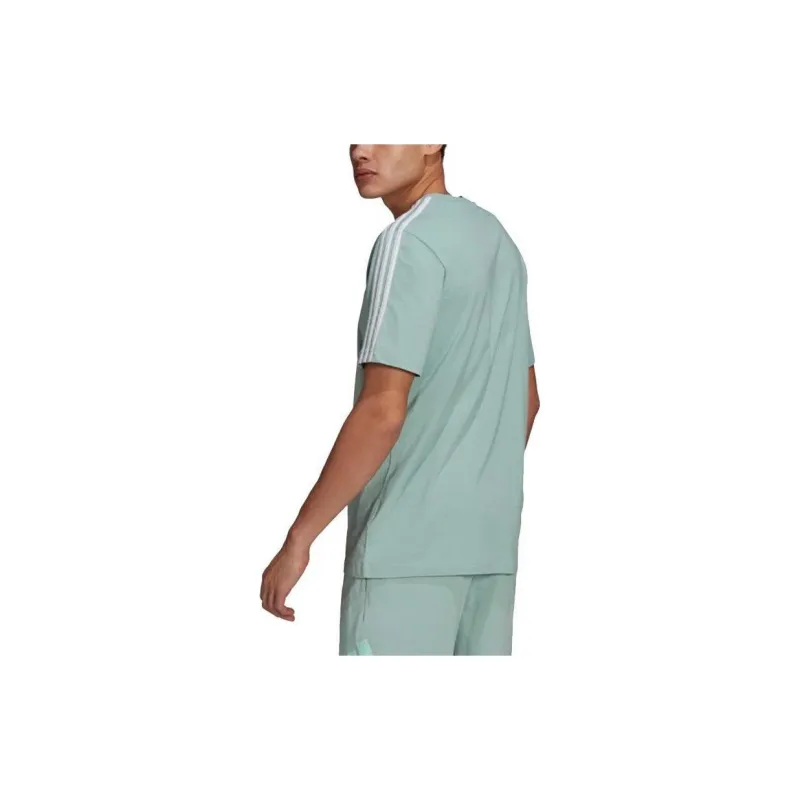 Adidas T Shirts Men Turquoise-4
