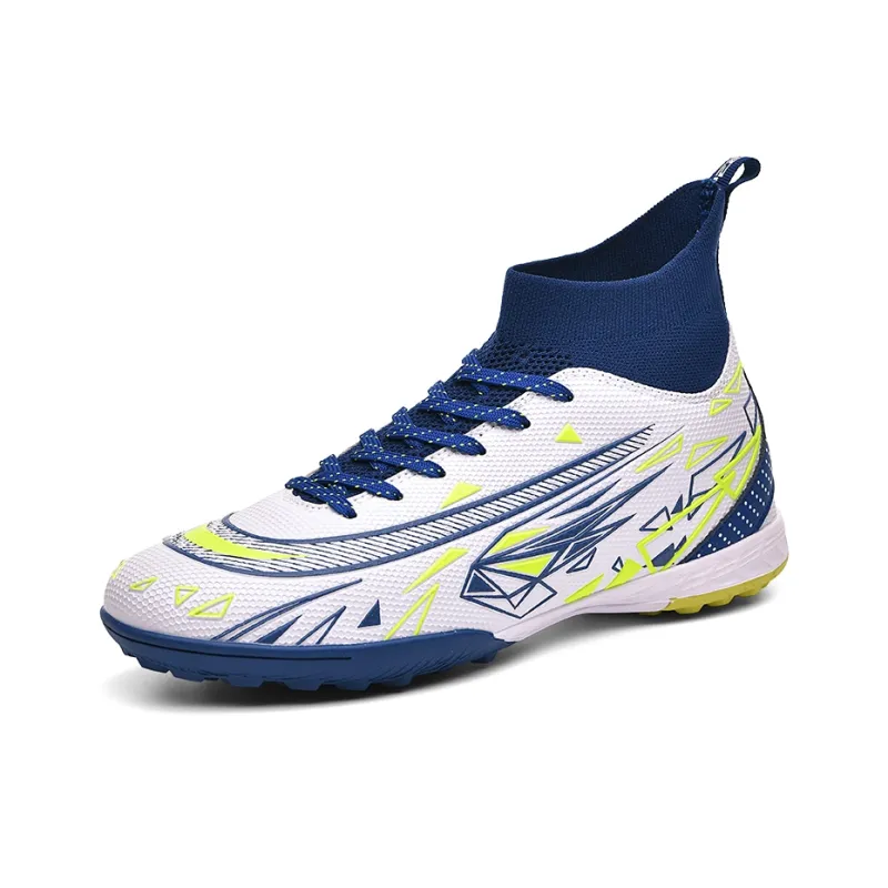Kuding FG Rubber Long Studs Natural Ground Coverage Slip-Resistant Impact-Resistant Soccer Shoes Unisex-9
