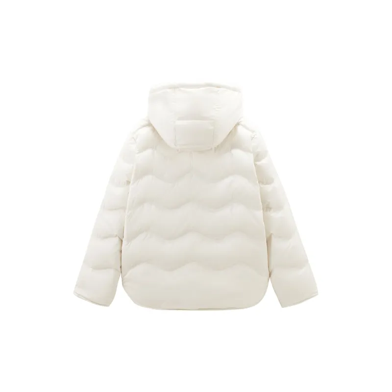 LEDIN Down Jacket Women's Winter Day White-1