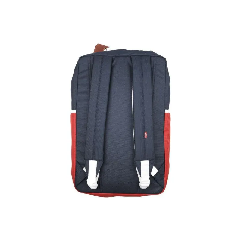 Levi's Polyester Backpack Medium Size Unisex Blue & Red-1