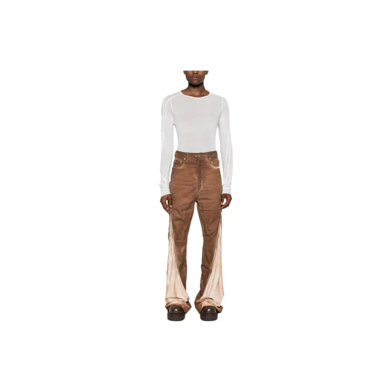 Rick Owens DRKSHDW Bolan Banana Zip-Detailed Jeans-1