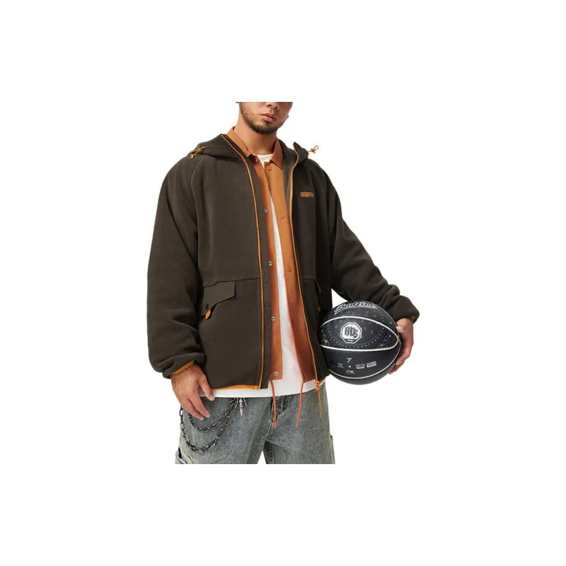 LiNing BadFive Jackets Coats Men's Slate Brown-2