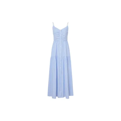 MO&CO Slip Dresses Women's Blue/White Stripe